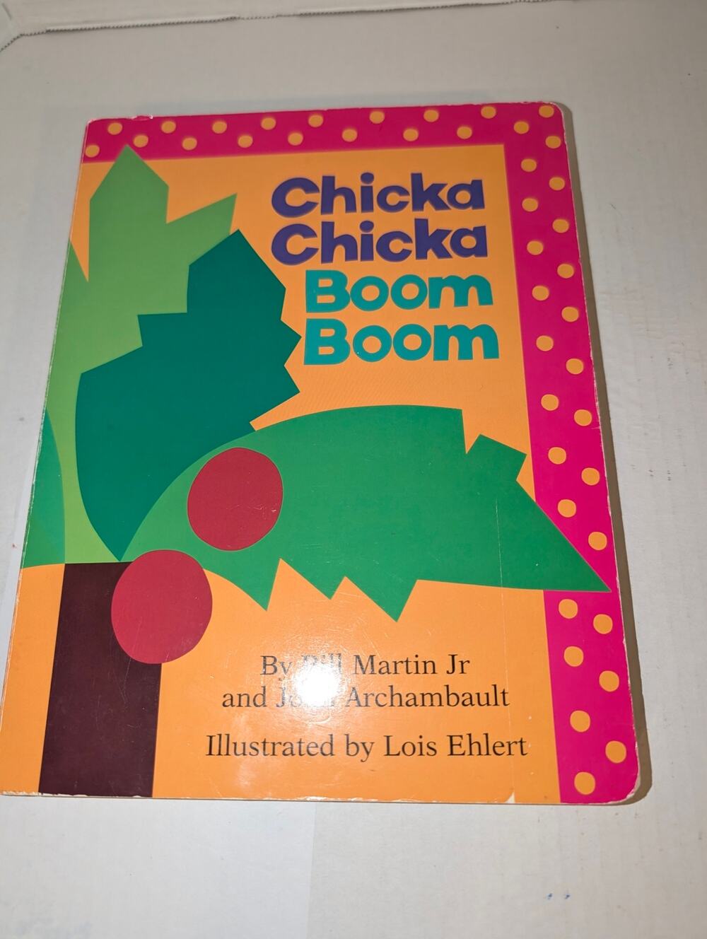 1989 Chicka Chicka Boom Boom Children's Board Book Bill Martin Jr. - VERY GOOD